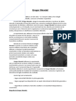 Gregor Mendel Biologie