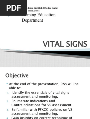 VITAL SIGNS
