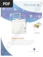 Bact Alert 3d Brochure | PDF | Medical Specialties | Microbiology