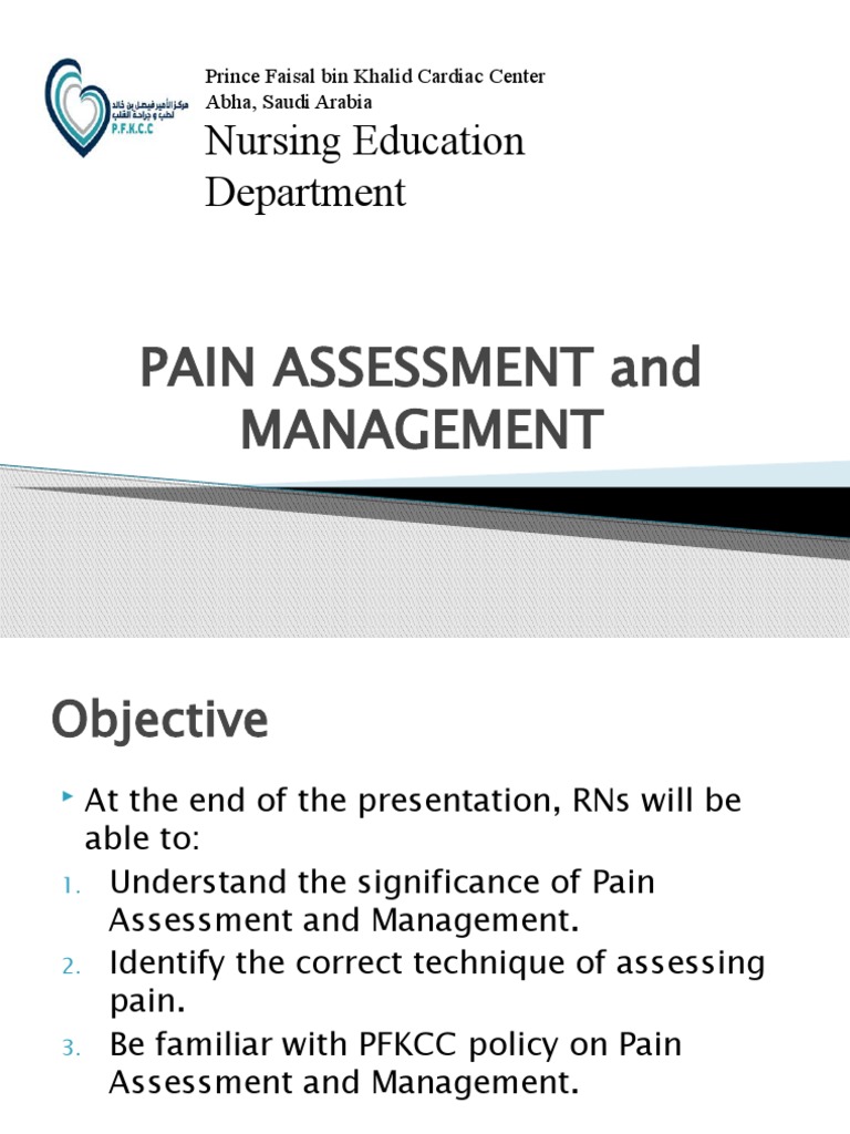 Pain Assessment and Management Training | PDF | Pain | Nursing