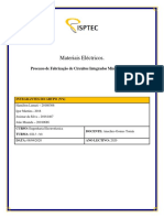 Grupo #4 Fabricação de Circuitos Integrados (1698)