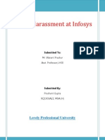 Sexual Harassment at Infosys