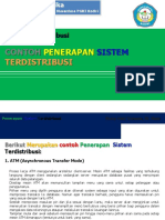 Contoh Penerapan Sistemterdistribusi