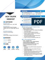 CV - Ach Taufik Hidayat PDF