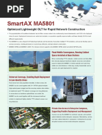 Smartax Ma5801: Optimized Lightweight Olt For Rapid Network Construction