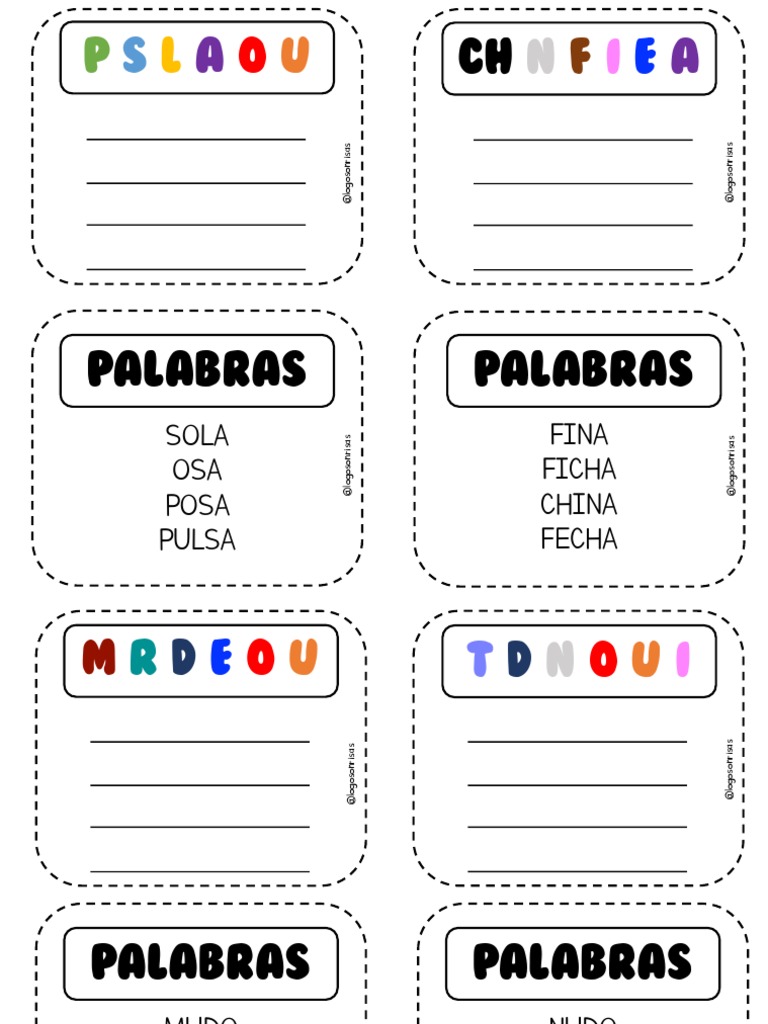 Palabras De 6 Letras