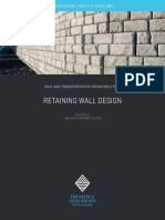 20.0 Retaining Wall Design