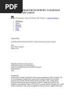 Download LAPORAN PRAKTIKUM SURVEY TANAH DAN EVALUASI LAHAN by Bagus Priyo Prasojo SN49143102 doc pdf