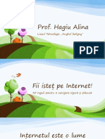 Fii isteț pe Internet!.pptx