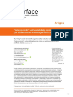 "Sobreviviendo" - Vulnerabilidad Social Vivida Por Adolescentes en Una Periferia Urbana