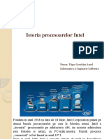 Istoria Procesoarelor INTEL