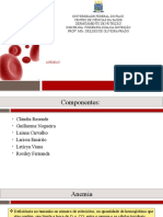 Seminário Fisiopatologia - Anemia