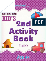 Dreamland Kid's 3rd Activity Book-English