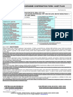 FR-25 AUDIT PROGRAMME CONFIRMATION FORM REV06