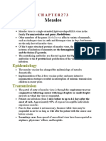 Measles: Etiology