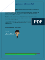 Conquistando Talentos 2020 PDF