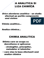 Notiuni de Analiza Chimica