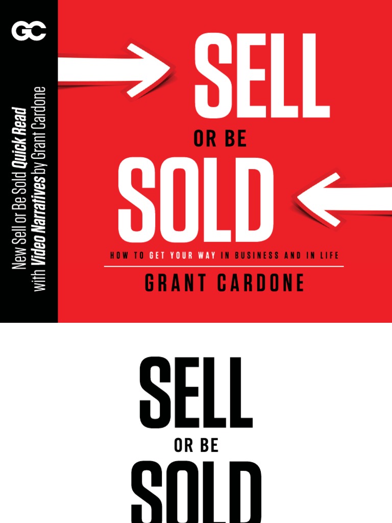 Grant-Cardone-Sell-Or-Be-Sold Online PDF | PDF