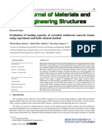 Evaluation of Loading Capacity of Corroded Reinforced Concrete Beams Using Experiment and Finite Element Method