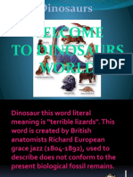 Dinosaurs: Welcome To Dinosaurs World