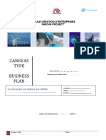 Canevas Business Plan Mcinet