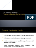 p3 Procedure Dan Function Pascal