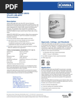 AFFF 3% - C6 Safety Data Sheet | PDF | Dangerous Goods | Occupational ...