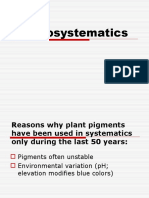 Chemosystematics