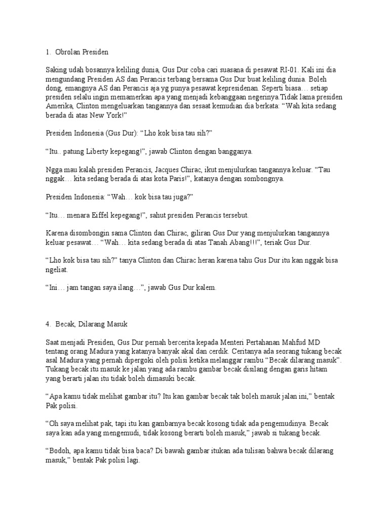Teks Anekdot S | PDF