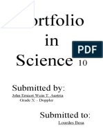 Portfolio in Science 10 by John Austria