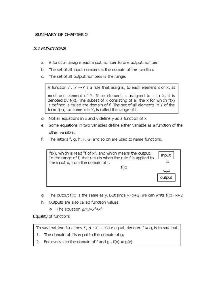 Functions in Business Mathematics | PDF | Function (Mathematics ...