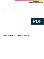 Case Study T Table A and B