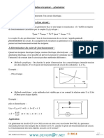 Cours - Sciences Physiques Adaptation Récepteur - Générateur - 2ème Sciences (2013-2014) MR Sakhraoui Noureddine PDF