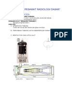 Praktek Pesawat Radiologi Dasar