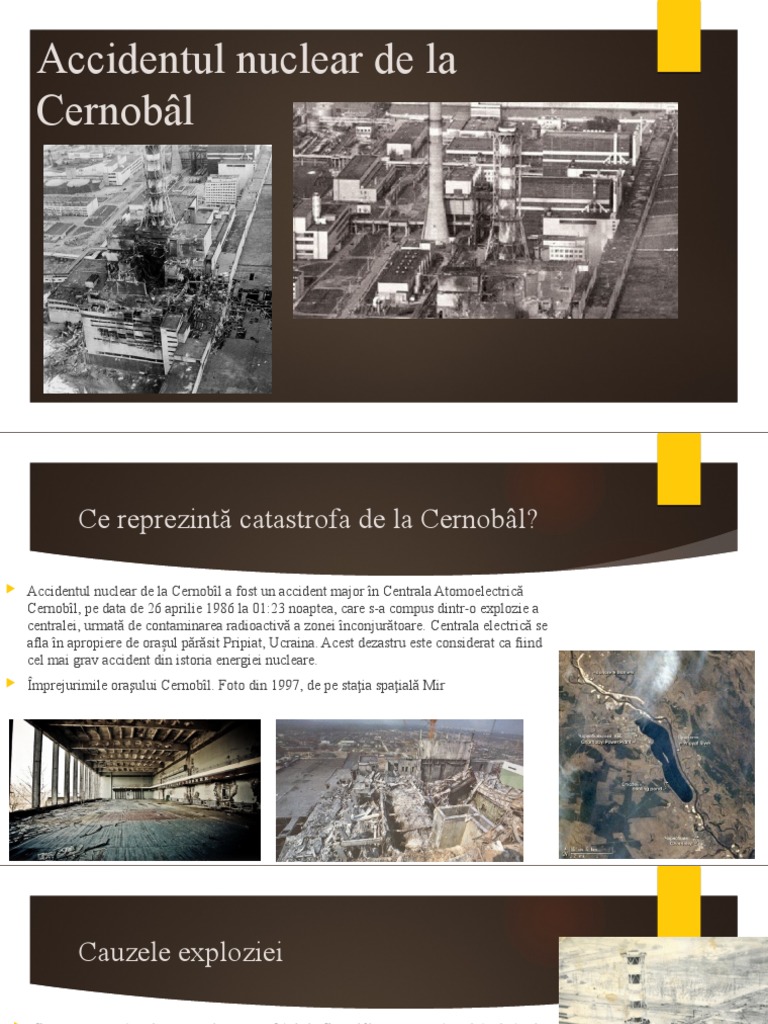 Accidentul Nuclear De La Cernobil