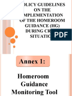 Policy Guidelines On The Implementation Of The Homeroom.pptx