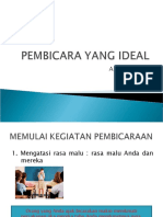 Pembicara Yang Ideal 5