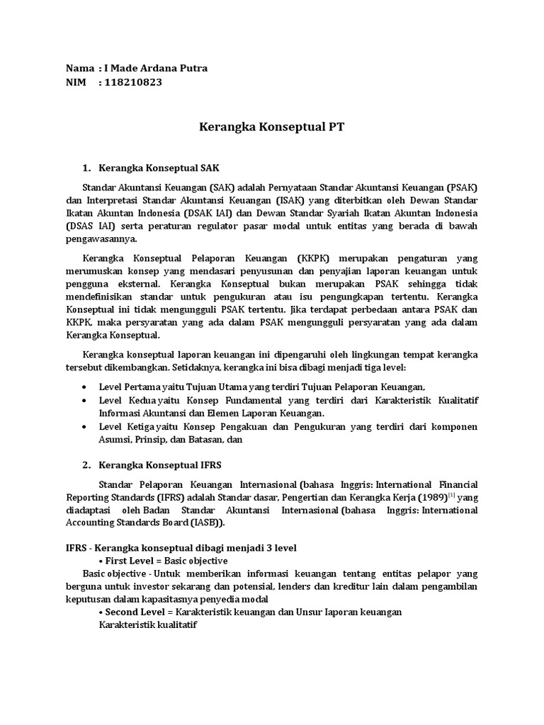 Kerangka Konseptual | PDF