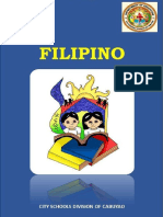 Activity Sheets in Filipino PDF