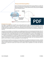 Proyección Estereográfica 2020-I