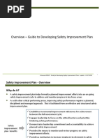 Overview - Guide To Developing Safety Improvement Plan