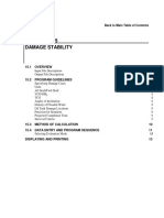 Damage Stability: Back To Main Table of Contents