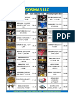 LISTA DE PRECIOS NUEVA