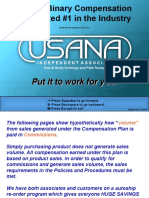 USANA Binary Compensation Plan Voted #1 in The Industry: Put It To Work For You! Put It To Work For You!