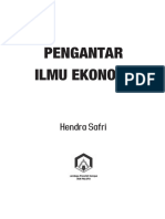 Pengantar Ilmu Ekonomi: Hendra Safri