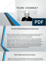 TEORI CHOMSKY - Alif