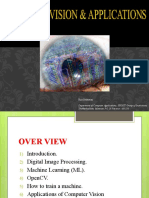 Introduction to Computer Vision and its Applications