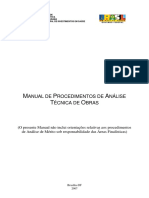 Manual de Análise Técnica de Obras SUS