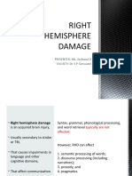 Right Hemisphere Damage