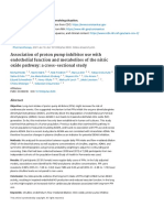 Association of proton pump inhibitor use with endothelial function and metabolites of the nitric oxide pathway_ a cross-sectional study - PubMed.pdf
